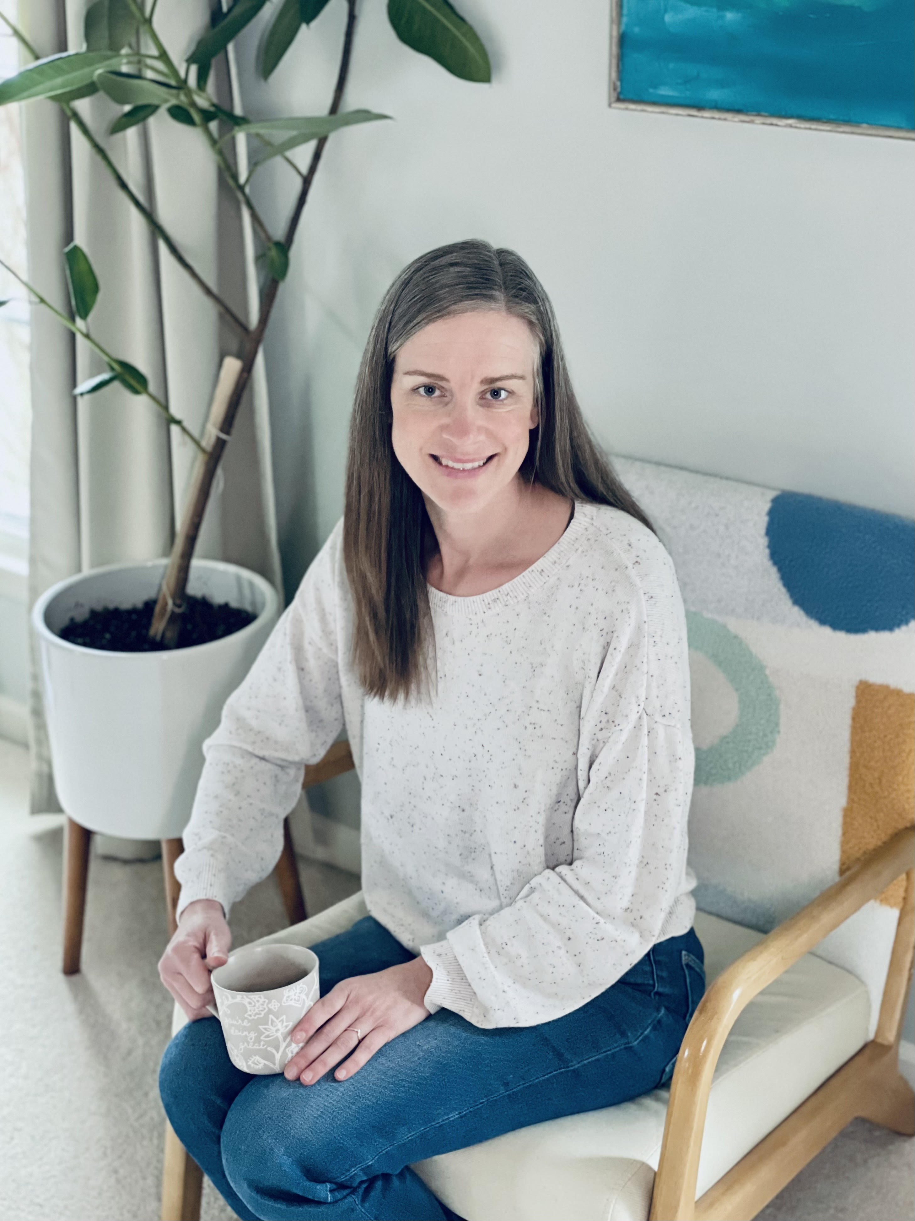 Megan Martin in therapy office